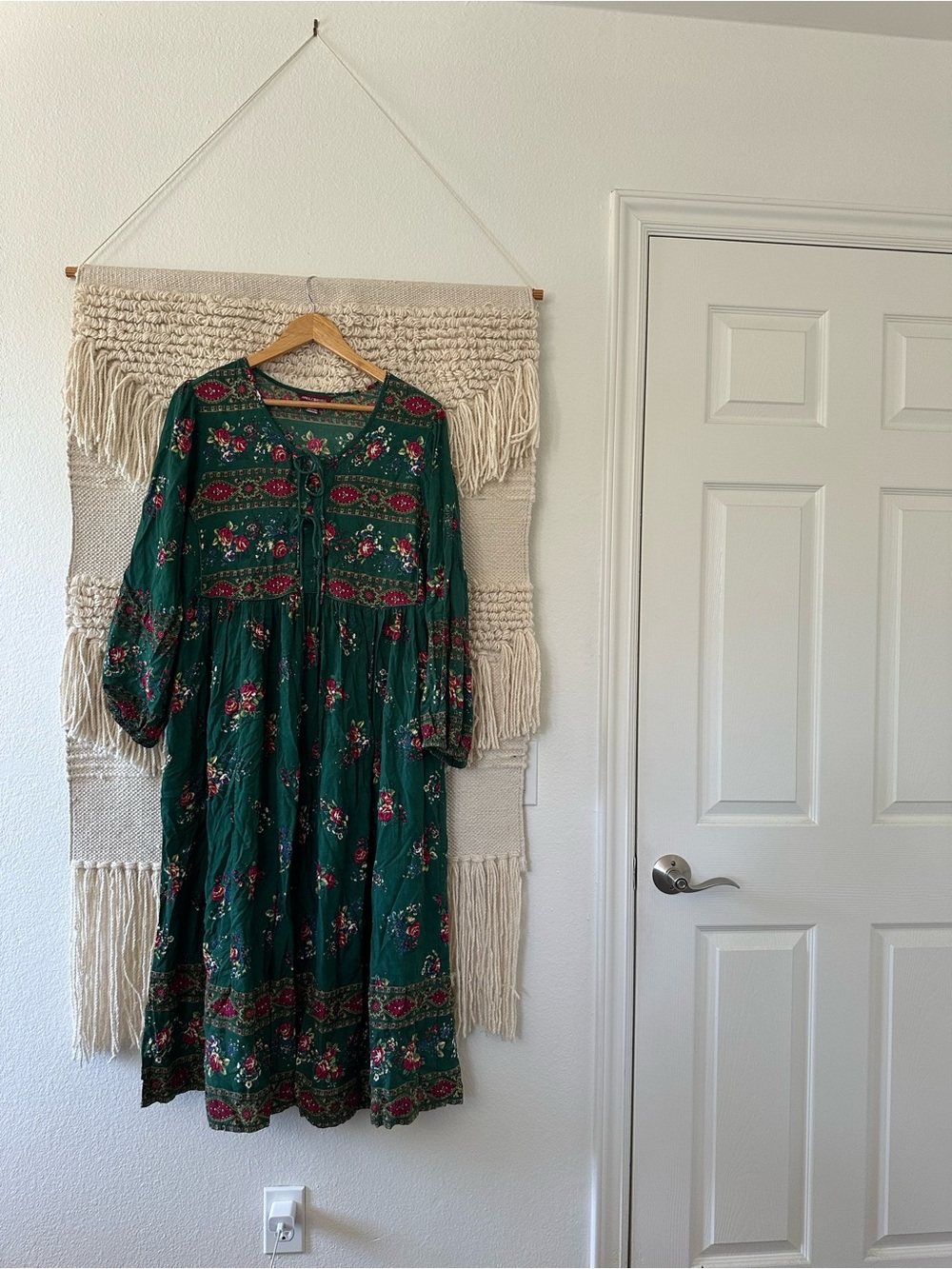 April Cornell Floral Midi Dress